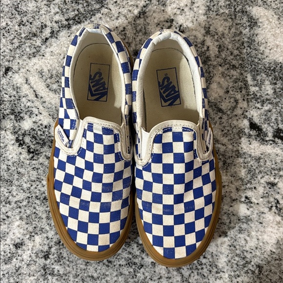 Vans girls size 2 - barely worn - Picture 3 of 5